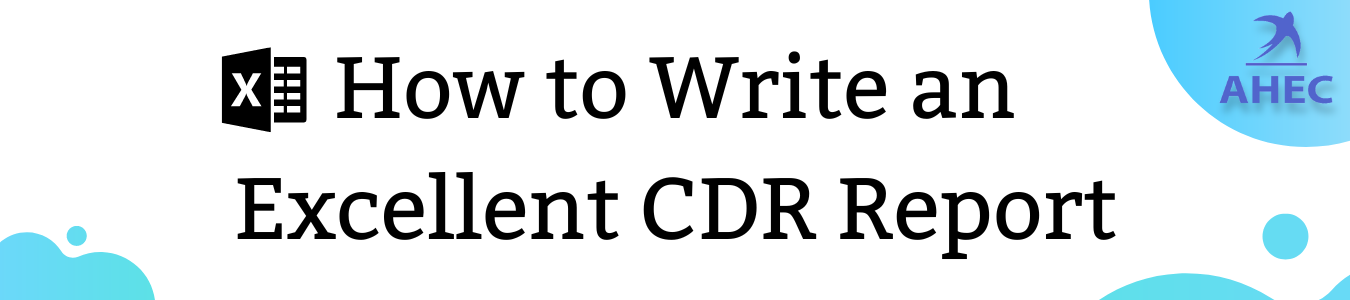 How to Write an Excellent CDR Report | CDR